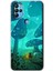 General Mobile Gm 21 Pro Kılıf Hd Desen Baskılı Arka Kapak + Temperli Cam - Silhoutte Dropss 1