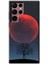 Samsung Galaxy S22 Ultra Kılıf Hd Desen Baskılı Arka Kapak + Temperli Cam - Kanlı Ay 1