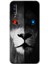 Samsung Galaxy A70S Kılıf Hd Desen Baskılı Arka Kapak + Temperli Cam - Fire And Ice Lion 1
