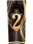 2 Yaş Gold Rakam Mum 1
