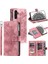 Samsung Galaxy A54 Için 5g Pu Deri Mandala Çiçeği Baskılı Çanta Fermuarı Cep Kılıfı Stand Çok Kart Yuvası Strap ile Flip Kapak (Yurt Dışından) 1