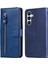 Samsung Galaxy A54 5g Çizgi Anti-Çizgi Cep Cep Flip Telefon Kılıf Buzağı Dokusu Pu Deri Manyetik Kapanma Stand Cüzdan Kapağı (Yurt Dışından) 1