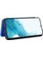 Samsung Galaxy A54 5g Karbon Fiber Doku Manyetik Pu Deri Deri Anti-Slatch Telefon Kılıfı Kart Yuvası ile Damla Geçirmez Cep Telefonu Kapağı (Yurt Dışından) 4