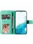 Samsung Galaxy A54 Için 5g Baskılı Çiçek Deseni Pu Deri Kılıf Manyetik Toka Stand Cüzdan Anti-Çizelge Telefon Kapağı Kayış (Yurt Dışından) 2