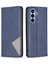 Samsung Galaxy A54 5g Bf Baskı Desen Serisi-1 Geometrik Baskı Deri Kılıfı Manyetik Kapak Kart Tutucu Standı (Yurt Dışından) 1