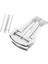 Prettyia Çelik Push Fold Dağıtım Toka Saat Bant Askı Toka 16MM 20MM GÜMÜŞ-16MM (Yurt Dışından) 1