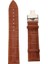 Hızlı Yayın Deri Watch Band Askı Kelebek Dağıtım Toka Toka Kahverengi 22MM (Yurt Dışından) 2
