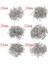 200 Adet Paslanmaz Çelik Kavisli Bahar Bar Pins Link Için Izle Bant Boyutu 16-26MM 16MM (Yurt Dışından) 5