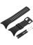Silikon Watch Band Paslanmaz Çelik Tang Toka 24MM Suunto Core Için Siyah (Yurt Dışından) 1