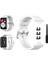 Silikon Watch Band Strap Watch Fit TIA-B09 TIA-B19 Yedek Beyaz (Yurt Dışından) 5