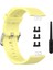 Silikon Watch Band Askı Değiştirmek Saat Fit TIA-B09 TIA-B19 Krem Sarı (Yurt Dışından) 3