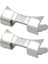 2 Adet Paslanmaz Çelik -24MM Kavisli Uç Watch Band Kol Saati Link 19MM (Yurt Dışından) 4