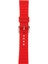 Su Geçirmez Kırmızı Kauçuk Bileklik Watch Band Kayışı 19/20 / 21/22 / 24MM 22MM Yerine (Yurt Dışından) 3