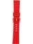 -24MM Su Geçirmez Kırmızı Kauçuk Watch Band Kayış Değiştirme 19MM (Yurt Dışından) 5