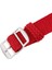 Yedek 20MM Naylon Watchband Izle Sapanlar Tekstil Örgülü Band Kırmızı (Yurt Dışından) 4