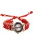 Lady Quartz Watch Luxury Strap Mücevher Sıradan Izle Kadın Analog Bilek Kırmızı (Yurt Dışından) 1