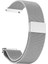 Manyetik Toka Mesh Watchband Paslanmaz Çelik Saat Kayışı Değiştir 18MM (Yurt Dışından) 3