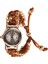 Lady Quartz Izle Lüks Kayış Takılar Gündelik Izle Kadın Analog Bilek Saat Kahverengi (Yurt Dışından) 2