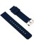 20MM Yedek Kat Kauçuk Silikon Izle Kayış Band Su Geçirmez Spor Ordusu Donanma Mavi (Yurt Dışından) 1