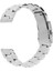 Watch Band Gümüş Paslanmaz Çelik Kayış 18 20 22 24MM Metal Bilek Bilezik 22MM (Yurt Dışından) 3