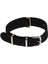 18/20/22 mm Naylon Bilek Watch Band Askı Izle Metal Çelik Toka Siyah 22MM (Yurt Dışından) 3