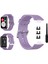 Silikon Watch Band Strap Watch Fit TIA-B09 TIA-B19 Yedek Açık Mor (Yurt Dışından) 5