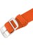 Yedek 20MM Naylon Watchband Izle Sapanlar Tekstil Örgülü Bant Turuncu (Yurt Dışından) 4