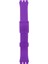 17MM Su Geçirmez Silikon Kauçuk Watch Band Askı Watchband Kadınlar Erkekler Için Mor1 (Yurt Dışından) 1
