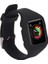 Yedek Silikon Akıllı Watch Band Spor Strap Apple Izle Için 42MM Siyah (Yurt Dışından) 1