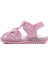 Arz 1422-B Pembe Simli Bebek Sandalet 1