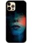 iPhone 11 Pro Max Kılıf Hd Desen Baskılı Arka Kapak + Temperli Cam - Karanlık Kadın 1