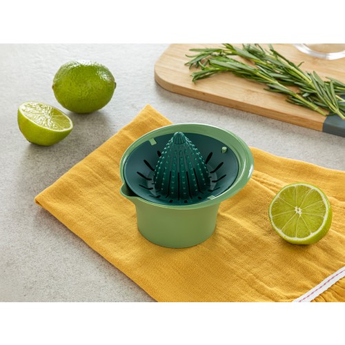 English Home Mini Squeezer Plastik Lımon Sıkacağı 10 cm Yeşil