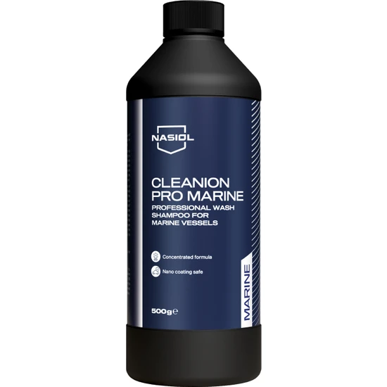 Nasiol Cleanion Pro Marine Deniz Araçları için Profesyonel Yıkama Şampuanı 500 mL