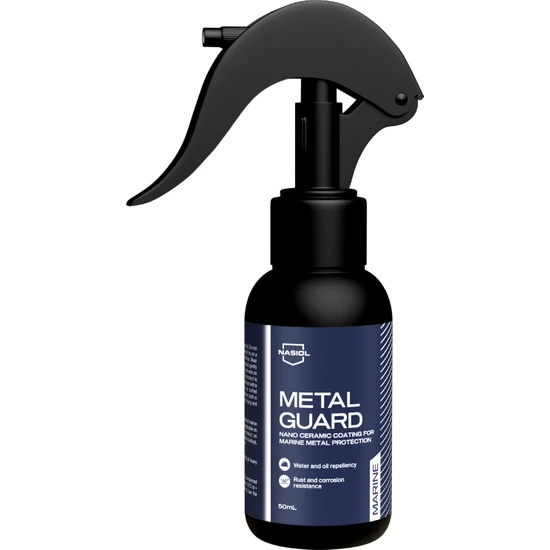 Nasiol MetalGuard Marine Metal Koruma için Nano Kaplama 50 mL