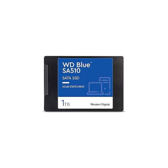 Wd Blue SA510 1 TB 2.5" Sata3 SSD 560 MB/s Okuma Hızı ve 520 MB/s Yazma Hızı ile Güçlü Depolama