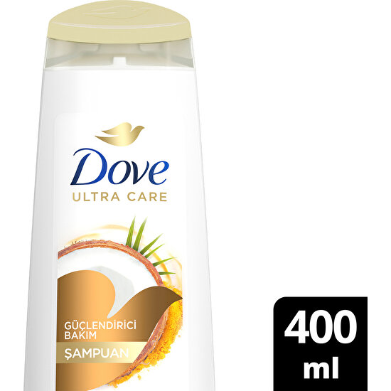 Dove Ultra Care Saç Bakım Şampuanı Bakım Hindistan Cevizi Yağı 400 ml