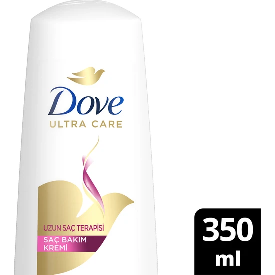 Dove Ultra Care Saç Bakım Kremi Uzun Saç Terapisi Uzun Yıpranmış Saçlar İçin 350 ml