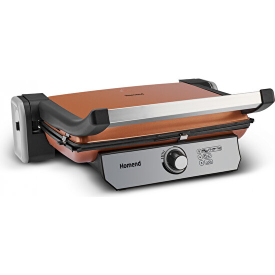 Homend Toastbuster 1383H Bronz Silver Tost Makinesi