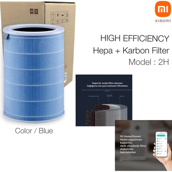 FILTRE AVEC PUCE RFID HEPA H13 POUR PURIFICATEUR D'AIR XIAOMI MI 2 2C 2h 3 3h 3c Pro 2 86470327 FILTRE AVEC PUCE RFID HEPA H13 POUR PURIFICATEUR D'AIR XIAOMI MI 2 2C 2h 3 3h 3c Pro 2 86470327