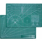 Hubstein A3 Kesme Matı Çift Taraflı Patchwork - Kesme Tablası - Kesim Altlığı - 42*30 cm - Yeşil