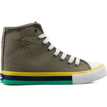 Benetton Bn 30189 Haki Kadın Günlük Ayakkabı BN-30189-HAKI Haki