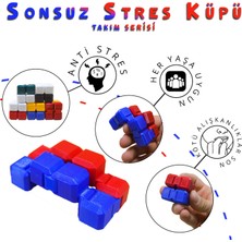 Zone Ozone Takım Konseptli Sonsuz Stres Küpü Fidget