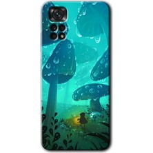 MRC İletişim Xiaomi Redmi Note 11 Pro 5g Kılıf Hd Desen Baskılı Arka Kapak - Silhoutte Dropss