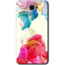MRC İletişim Samsung Galaxy J7 Prime 2 Kılıf Hd Desen Baskılı Arka Kapak + Temperli Cam - Gökkuşağı Color