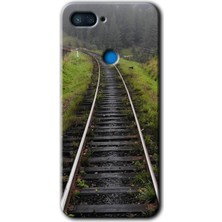 MRC İletişim Xiaomi Mi 8 Lite Kılıf Hd Desen Baskılı Arka Kapak - Tren Yolu