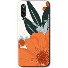 MRC İletişim Xiaomi Mi 9 Se Kılıf Hd Desen Baskılı Arka Kapak - Portakal Çiçeği