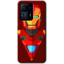 MRC İletişim Xiaomi Mi Mix 4 Kılıf Hd Desen Baskılı Arka Kapak - Iron Man Çizim