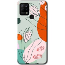 MRC İletişim Tecno Pova Kılıf Hd Desen Baskılı Arka Kapak - Vektör Çiçekler