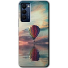 MRC İletişim Tecno Camon 18 Kılıf Hd Desen Baskılı Arka Kapak - Zeplin