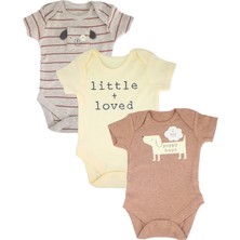 George %100 1. Sınıf Pamuk 3 Adet Bodysuit